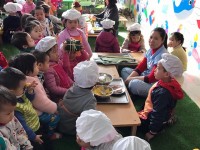 Một hoạt động không thể thiếu trước ngày tết nguyên đán, hoạt động gói bánh chưng tại trường mầm non Kim Mai🌸🌹🌼🌺🌷💐