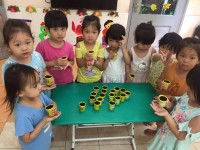 Hôm nay các bé lớp B1 đã trở thành các chuyên gia nông nghiệp!!