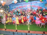 Chào mừng ngày hội bé đến trường